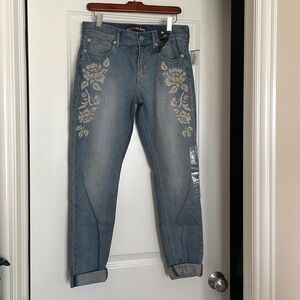 NWT express cropped jeans size 4